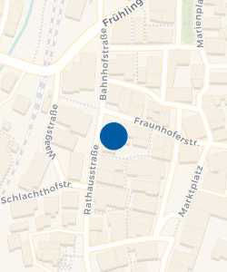 Vorschau: Karte von Allianz Versicherung Raiffeisenbank im Oberland eG Hauptvertretung