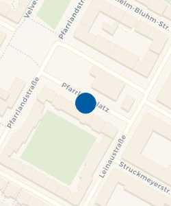 Vorschau: Karte von Pfarrlandplatz