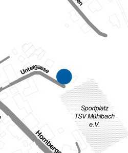 Vorschau: Karte von Sportlerheim TSV Mühlbach
