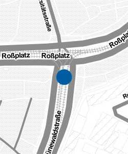 Vorschau: Karte von Roßplatz, Leipzig