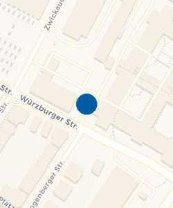 Vorschau: Karte von teilAuto Standort Würzburger Straße (Falkenbrunnen)