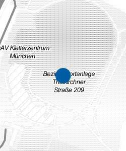 Vorschau: Karte von Bezirkssportanlage Thalkirchner Straße 209
