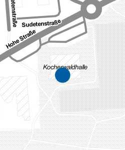 Vorschau: Karte von Kocherwaldhalle