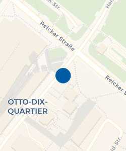 Vorschau: Karte von Taxihalteplatz Otto-Dix-Ring