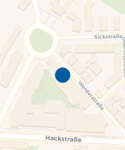 Vorschau: Karte von Hautcentrum im Karl-Olga-Krankenhaus