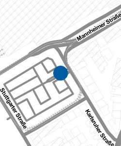 Vorschau: Karte von Hauptbahnhof Süd / Karlsruher Straße