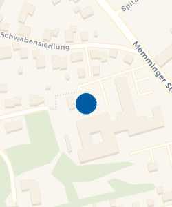 Vorschau: Karte von Parkplatz Kreisklinik Ottobeuren