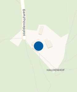 Vorschau: Karte von Höhengasthaus Haldenhof