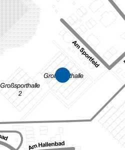 Vorschau: Karte von Großsporthalle