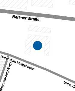 Vorschau: Karte von Grundschule und KiTa Unter dem Malesfelsen