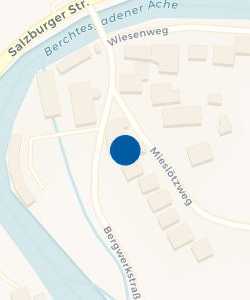 Vorschau: Karte von Gasthof-Pension Salzberg