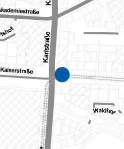 Vorschau: Karte von Stadtplan Karlsruhe