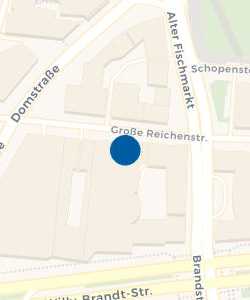 Vorschau: Karte von Parkhaus Große Reichenstraße