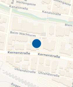 Vorschau: Karte von Kinderärzte Weinsberg: Dr. Jan Binder - Dr. Regine Eberle-Kuntz - Dr. Martin Seemund