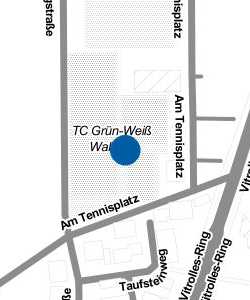 Vorschau: Karte von TC Grün-Weiß Walldorf
