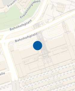 Vorschau: Karte von SIXT Autovermietung Nürnberg Hauptbahnhof
