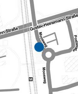 Vorschau: Karte von Halteplatz BHF-Schlebusch