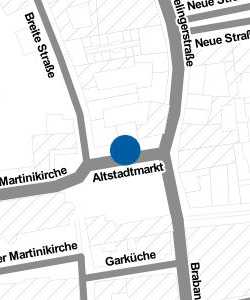 Vorschau: Karte von sander´s backstube (Altstadtmarkt)