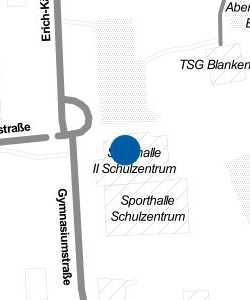 Vorschau: Karte von Sporthalle II Schulzentrum