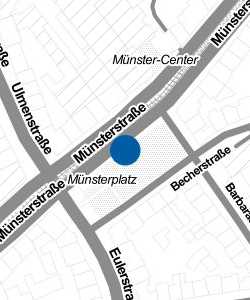 Vorschau: Karte von stadtmobil - Münsterplatz