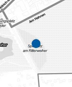 Vorschau: Karte von Spielplatz am Ritterweiher