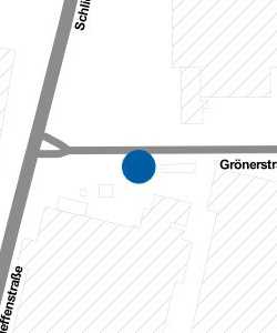 Vorschau: Karte von Grönerstraße / Schlieffenstraße