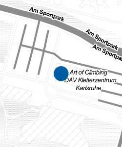 Vorschau: Karte von Sport- und Gymnastikschule Karlsruhe
