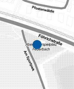 Vorschau: Karte von Abenteuerspielplatz Feuerbach