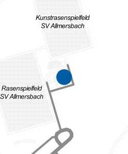 Vorschau: Karte von Gaststätte SV Allmersbach