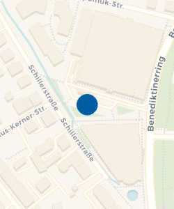 Vorschau: Karte von Parkplatz Benediktinerring