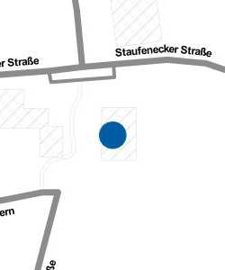 Vorschau: Karte von Staufeneckhalle