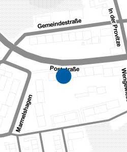 Vorschau: Karte von Kindertagesstätte Poststraße