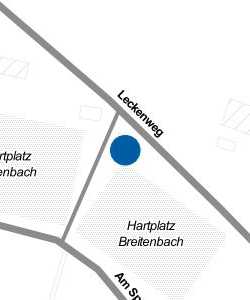 Vorschau: Karte von Vereinshaus TSV Breitenbach