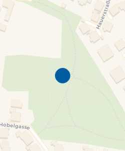 Vorschau: Karte von Grünanlage Hobelgasse