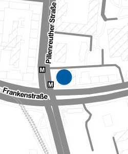 Vorschau: Karte von Haltestelle Frankenstraße