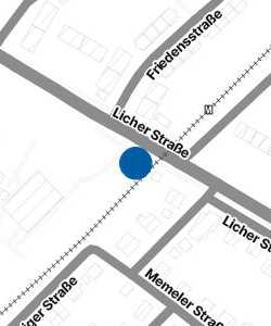 Vorschau: Karte von Bahnhaltepunkt Licher Straße
