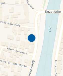 Vorschau: Karte von VR-Bank Neckar-Enz eG, Filiale Dürrmenz
