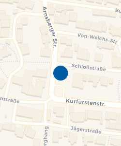 Vorschau: Karte von Volksbank Hellweg eG, Filiale Warstein-Hirschberg