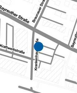 Vorschau: Karte von VR Bank Bamberg-Forchheim, Autoschalter (Bayreuther Straße)