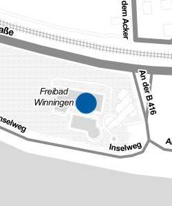 Vorschau: Karte von Freibad Winningen