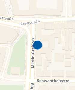 Vorschau: Karte von HUK-COBURG Versicherung - Geschäftsstelle München
