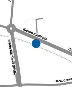 Vorschau: Karte von Bahnhof Alsdorf-Busch