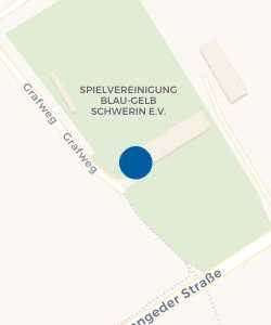 Vorschau: Karte von Spielvereinigung Blau-Gelb Schwerin e.V.