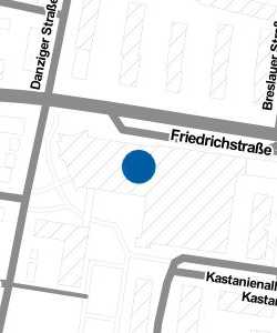 Vorschau: Karte von Kaufland Ludwigsburg, Friedrichstr.