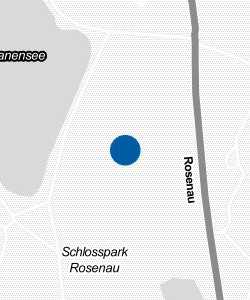 Vorschau: Karte von Schlosspark Rosenau