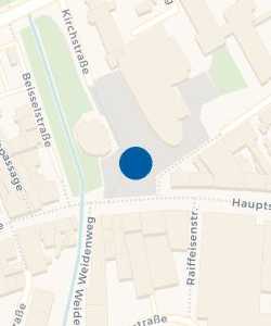 Vorschau: Karte von Wochenmarkt Bergheim/Erft