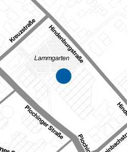 Vorschau: Karte von Einkaufszentrum Lammgarten