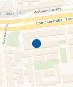 Vorschau: Karte von Mensa Franckesche Stiftungen