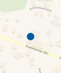 Vorschau: Karte von Volksbank Mittelhessen eG - Filiale Weilburg / Frankfurter Str.