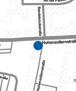 Vorschau: Karte von Hausarztpraxis am Hohenzollernpark